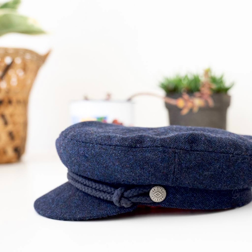 Brixton Fiddler Cap Wool Blend Fisherman Hat
